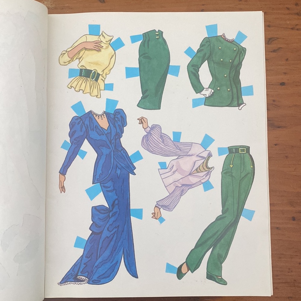Vintage deluxe paper doll book Miss America beauty pageant uncut new - Picture 5 of 12